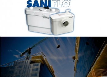 Installing  a Saniflo